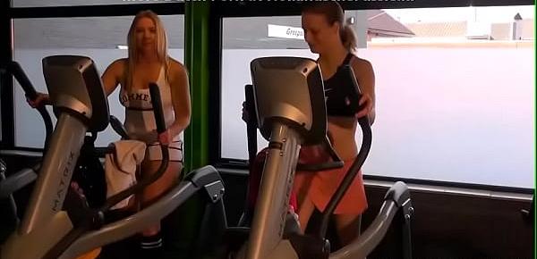 Dutch clown visits the gym for sex